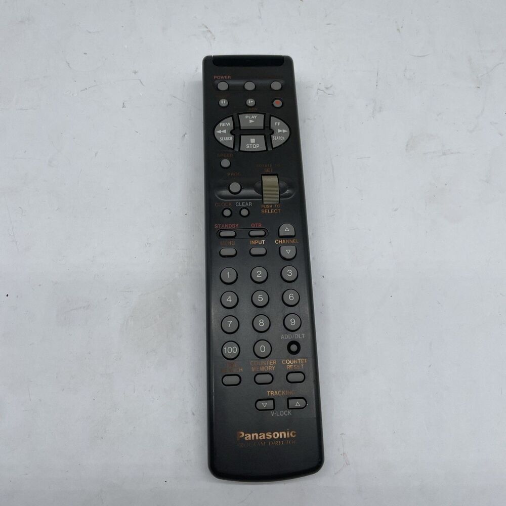 PANASONIC VSQS1240 Program Director MB Universal Remote Control VCR TV Cable